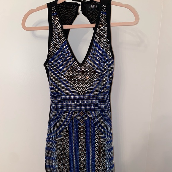 CANDY HALTER TOP MINI DRESS - Picture 5 of 7